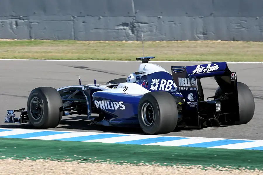 189 | 2009 | Jerez De La Frontera | Williams-Toyota FW31 | Andy Soucek | © carsten riede fotografie