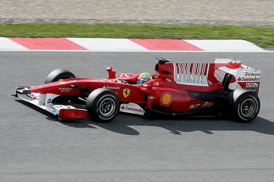 037 | 2010 | Barcelona | Ferrari F10 | Felipe Massa | © carsten riede fotografie