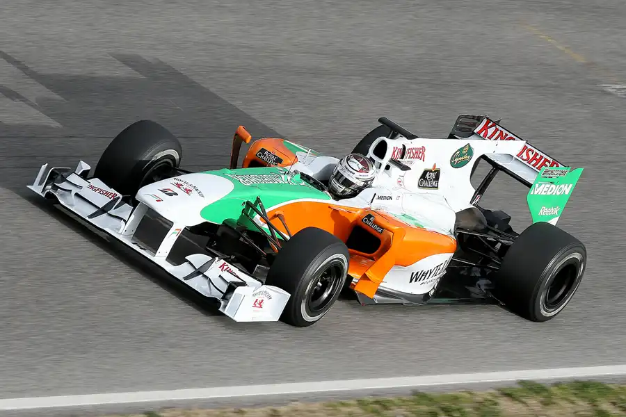 049 | 2010 | Barcelona | Force India-Mercedes Benz VJM03 | Adrian Sutil | © carsten riede fotografie