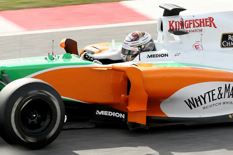 050 | 2010 | Barcelona | Force India-Mercedes Benz VJM03 | Adrian Sutil | © carsten riede fotografie