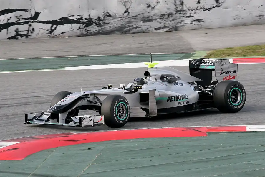 101 | 2010 | Barcelona | Mercedes Benz W01 | Nico Rosberg | © carsten riede fotografie