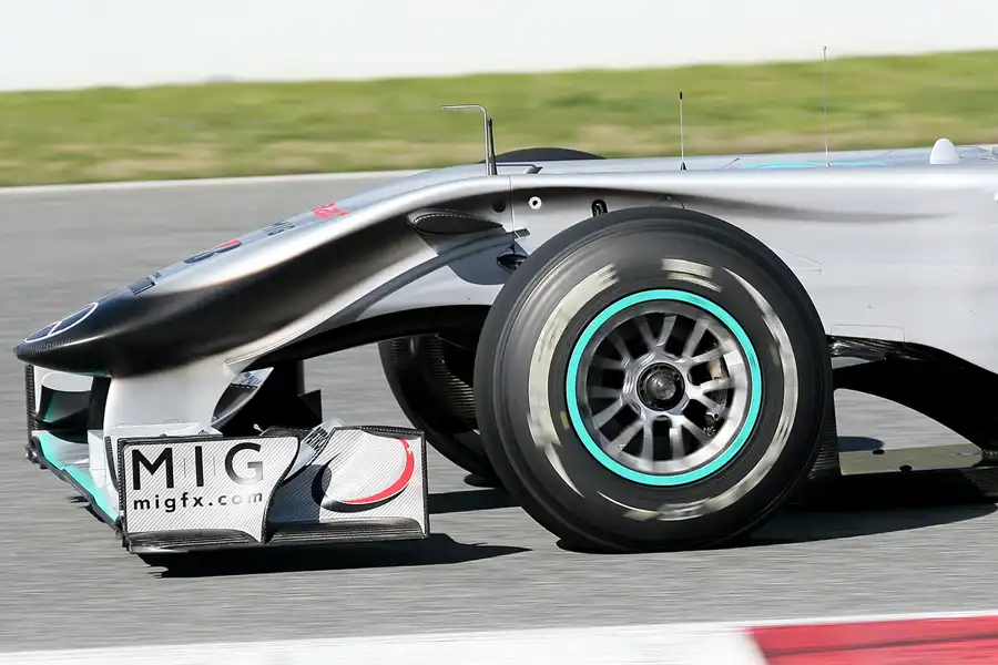 105 | 2010 | Barcelona | Mercedes Benz W01 | Michael Schumacher | © carsten riede fotografie