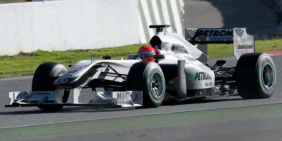 107 | 2010 | Barcelona | Mercedes Benz W01 | Michael Schumacher | © carsten riede fotografie