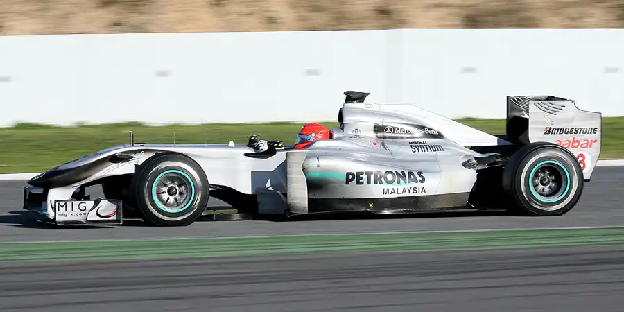 108 | 2010 | Barcelona | Mercedes Benz W01 | Michael Schumacher | © carsten riede fotografie