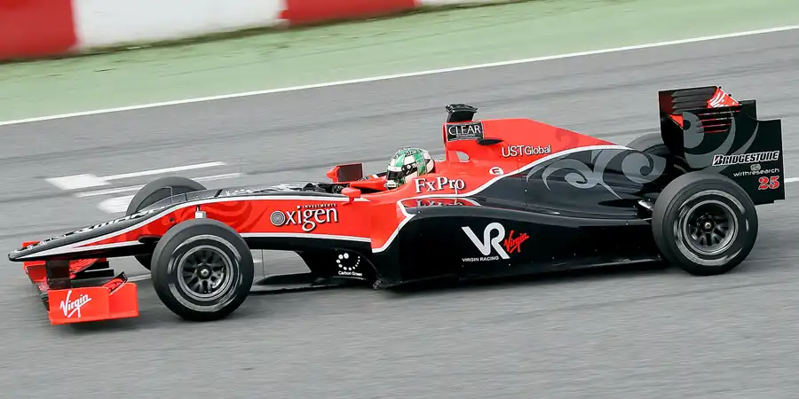 170 | 2010 | Barcelona | Virgin-Cosworth VR-01 | Lucas Di Grassi | © carsten riede fotografie
