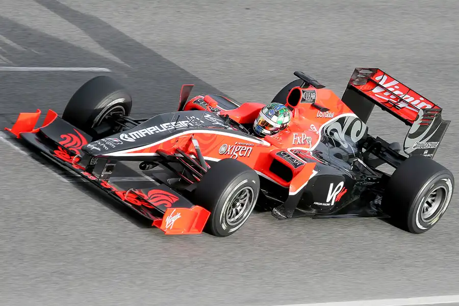 173 | 2010 | Barcelona | Virgin-Cosworth VR-01 | Lucas Di Grassi | © carsten riede fotografie