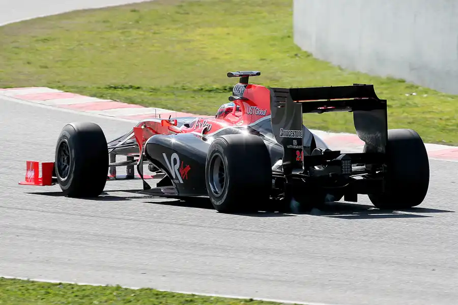 176 | 2010 | Barcelona | Virgin-Cosworth VR-01 | Timo Glock | © carsten riede fotografie