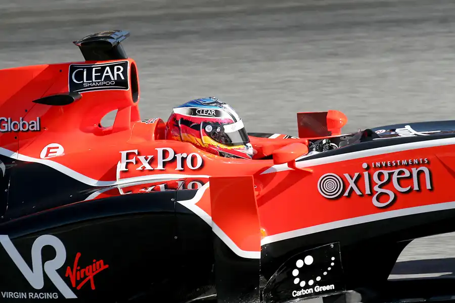 178 | 2010 | Barcelona | Virgin-Cosworth VR-01 | Timo Glock | © carsten riede fotografie