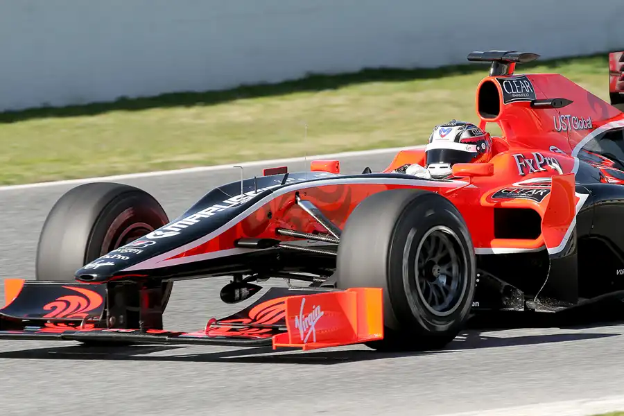 180 | 2010 | Barcelona | Virgin-Cosworth VR-01 | Timo Glock | © carsten riede fotografie