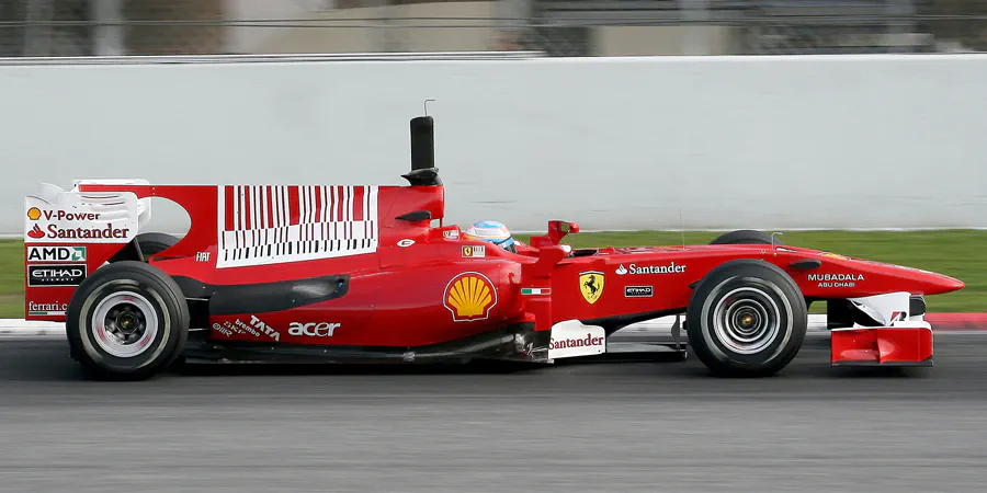 023 | 2010 | Barcelona | Ferrari F10 | Fernando Alonso | © carsten riede fotografie
