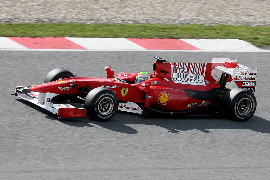 037 | 2010 | Barcelona | Ferrari F10 | Felipe Massa | © carsten riede fotografie