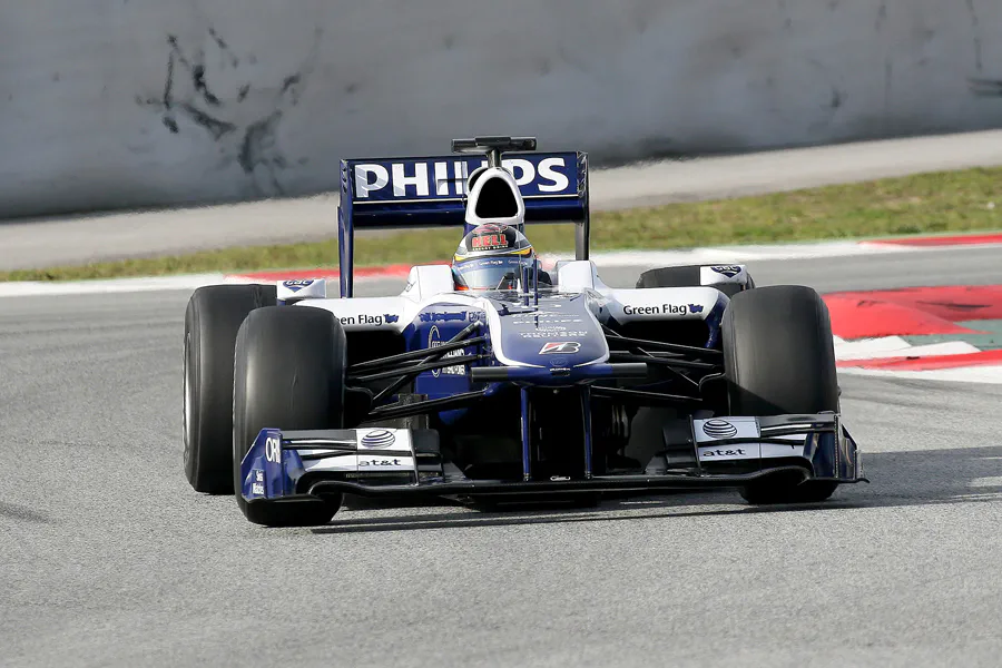 185 | 2010 | Barcelona | Williams-Cosworth FW32 | Nico Hülkenberg | © carsten riede fotografie