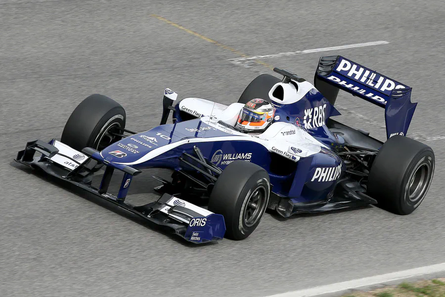 187 | 2010 | Barcelona | Williams-Cosworth FW32 | Nico Hülkenberg | © carsten riede fotografie