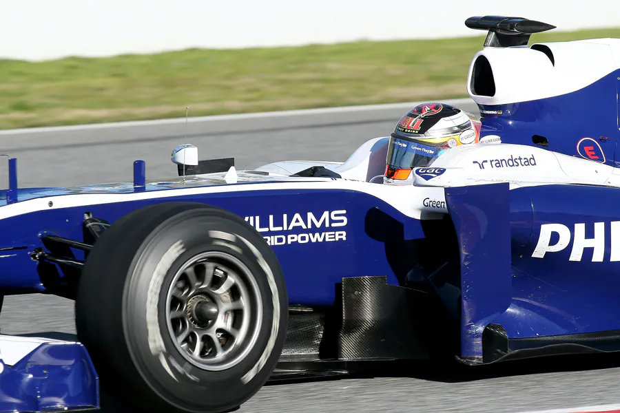 190 | 2010 | Barcelona | Williams-Cosworth FW32 | Nico Hülkenberg | © carsten riede fotografie