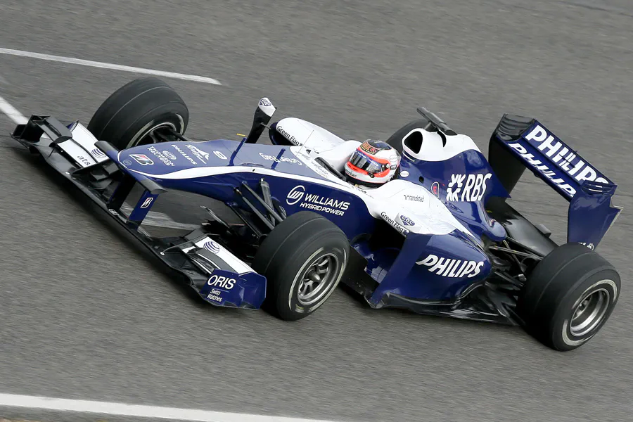 195 | 2010 | Barcelona | Williams-Cosworth FW32 | Rubens Barrichello | © carsten riede fotografie