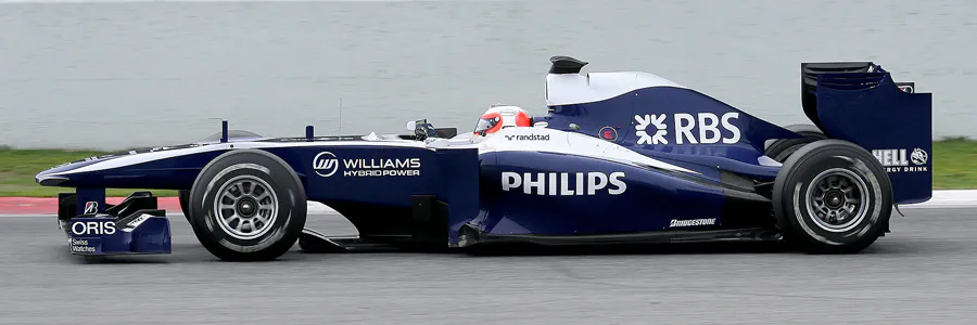 200 | 2010 | Barcelona | Williams-Cosworth FW32 | Rubens Barrichello | © carsten riede fotografie
