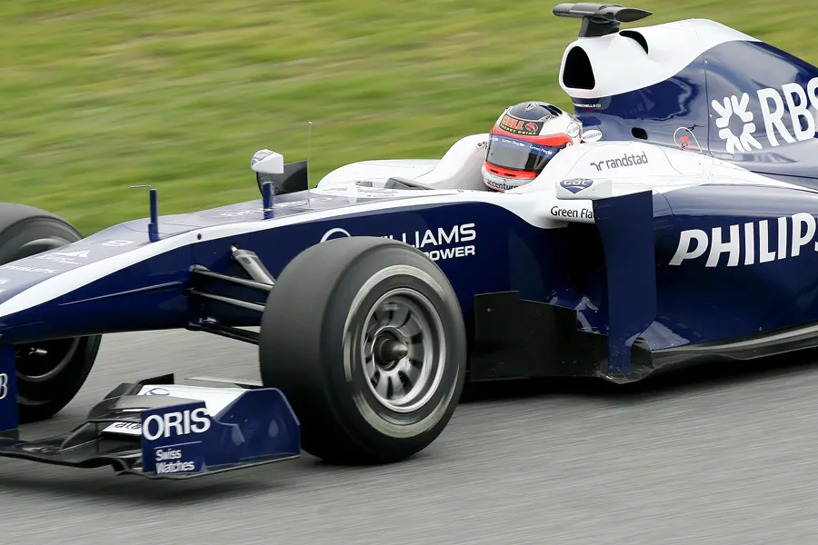 201 | 2010 | Barcelona | Williams-Cosworth FW32 | Rubens Barrichello | © carsten riede fotografie