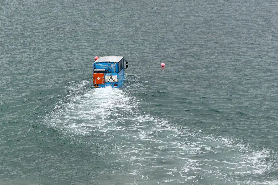 112 | 2010 | Jersey | St. Helier – Amphicar zum Elizabeth Castle | © carsten riede fotografie