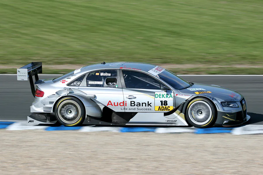 062 | 2010 | Motorsport Arena Oschersleben | DTM | Audi A4 DTM 2008 | Miguel Molina | © carsten riede fotografie
