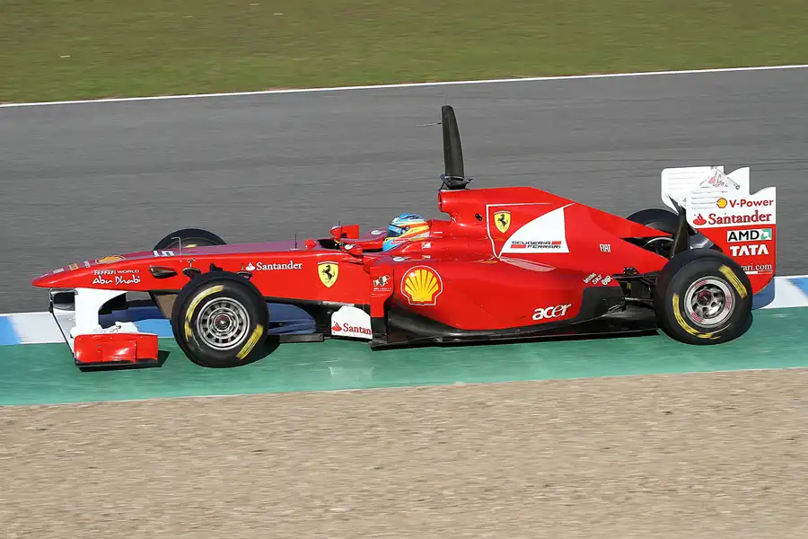 009 | 2011 | Jerez De La Frontera | Ferrari 150° Italia | Fernando Alonso | © carsten riede fotografie