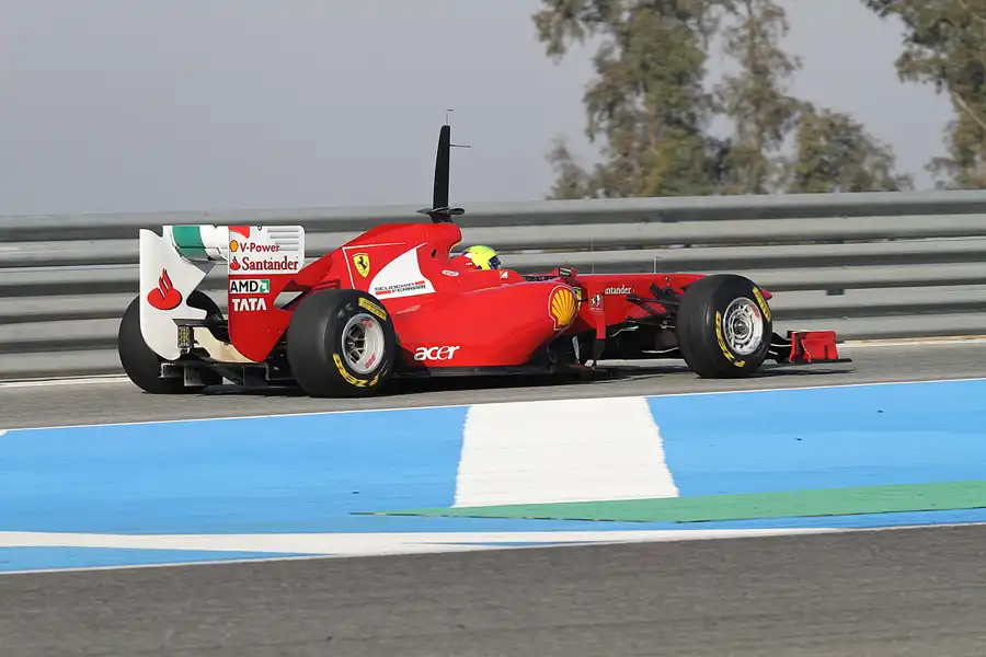 011 | 2011 | Jerez De La Frontera | Ferrari 150° Italia | Felipe Massa | © carsten riede fotografie