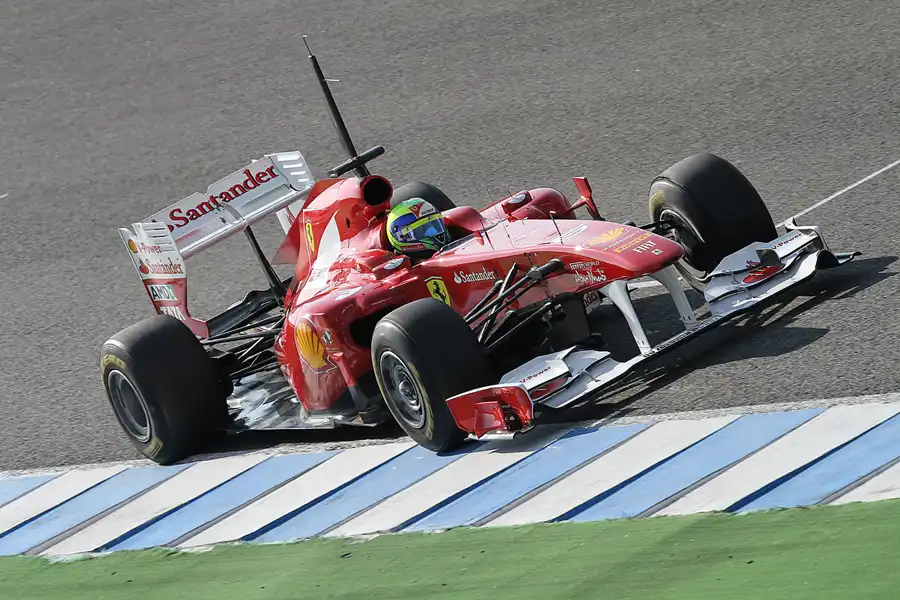 012 | 2011 | Jerez De La Frontera | Ferrari 150° Italia | Felipe Massa | © carsten riede fotografie