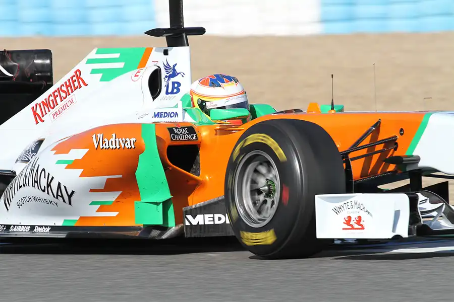 022 | 2011 | Jerez De La Frontera | Force India-Mercedes Benz VJM04 | Paul Di Resta | © carsten riede fotografie
