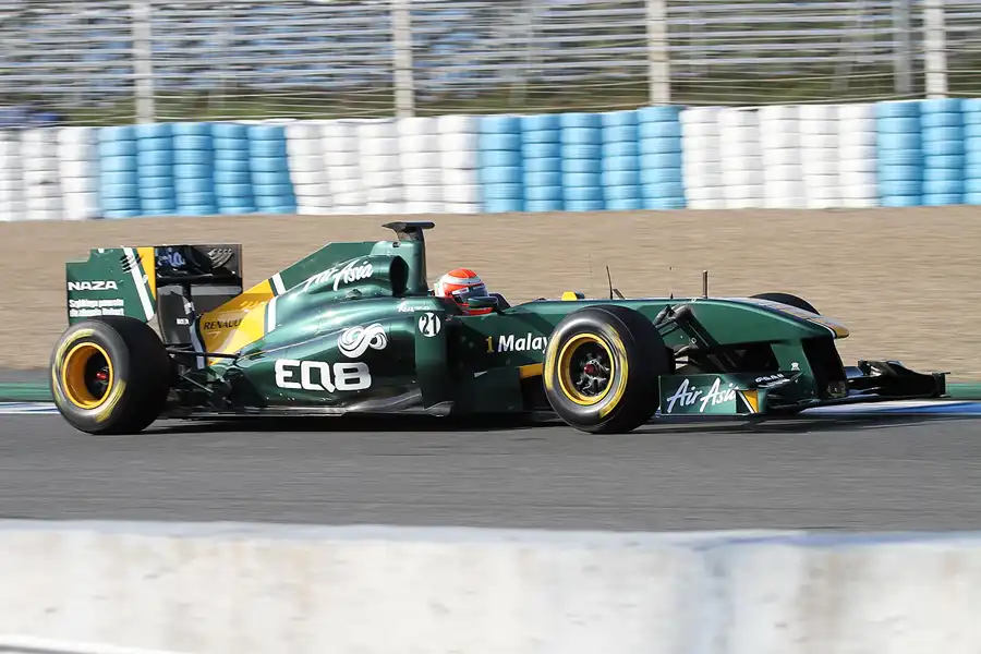 049 | 2011 | Jerez De La Frontera | Lotus-Renault T128 | Jarno Trulli | © carsten riede fotografie