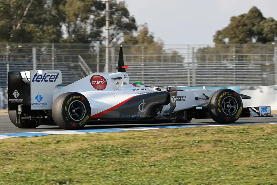 157 | 2011 | Jerez De La Frontera | Sauber-Ferrari C30 | Sergio Perez | © carsten riede fotografie