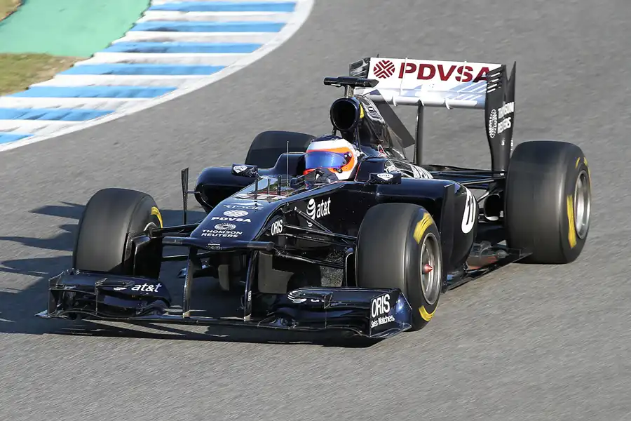 184 | 2011 | Jerez De La Frontera | Williams-Cosworth FW33 | Rubens Barrichello | © carsten riede fotografie