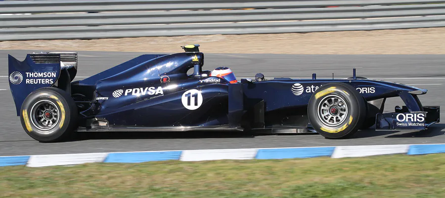 177 | 2011 | Jerez De La Frontera | Williams-Cosworth FW33 | Rubens Barrichello | © carsten riede fotografie