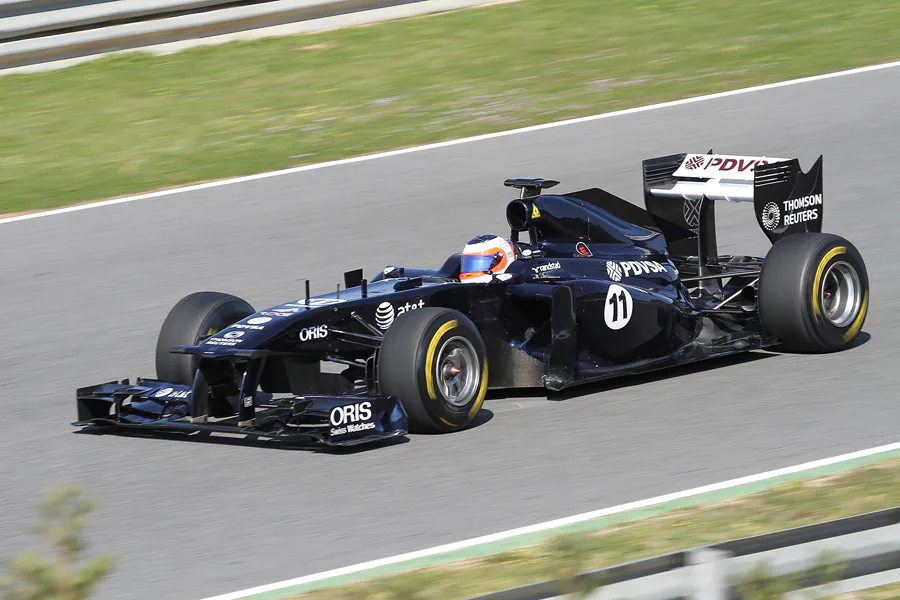 179 | 2011 | Jerez De La Frontera | Williams-Cosworth FW33 | Rubens Barrichello | © carsten riede fotografie