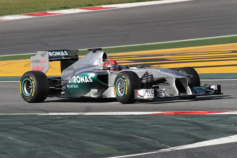 139 | 2011 | Barcelona | Mercedes Benz W02 | Michael Schumacher | © carsten riede fotografie