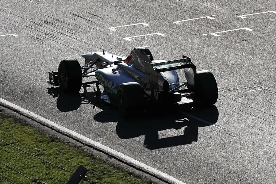 145 | 2011 | Barcelona | Mercedes Benz W02 | Michael Schumacher | © carsten riede fotografie