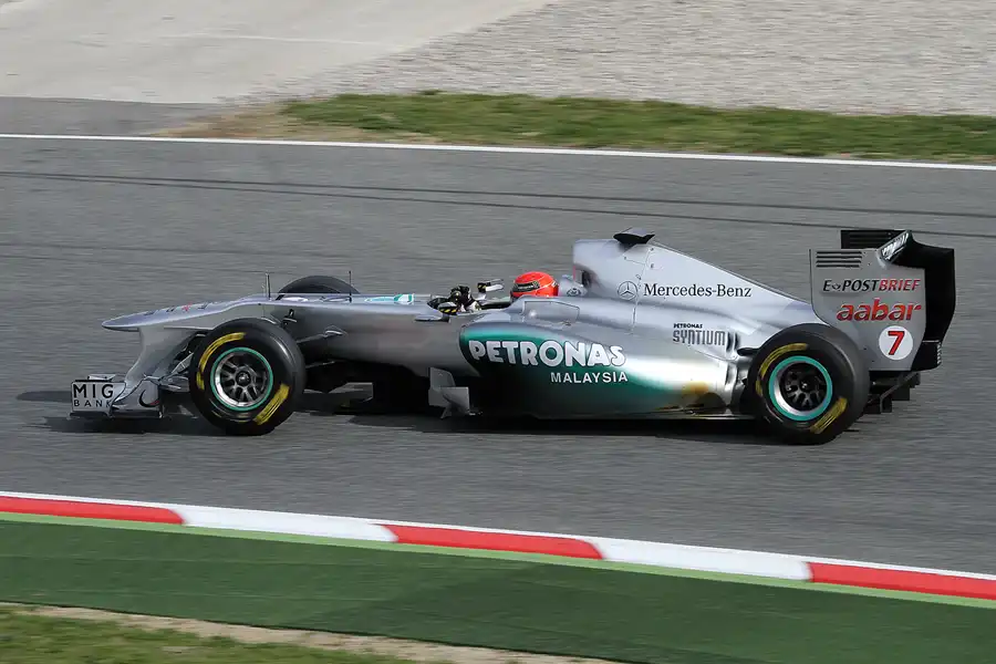148 | 2011 | Barcelona | Mercedes Benz W02 | Michael Schumacher | © carsten riede fotografie