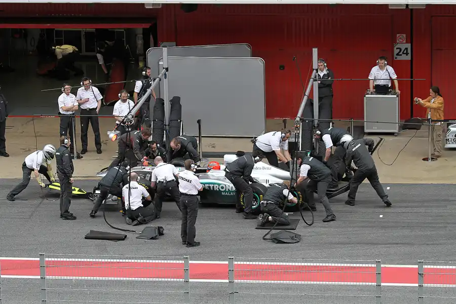 149 | 2011 | Barcelona | Mercedes Benz W02 | Michael Schumacher | © carsten riede fotografie