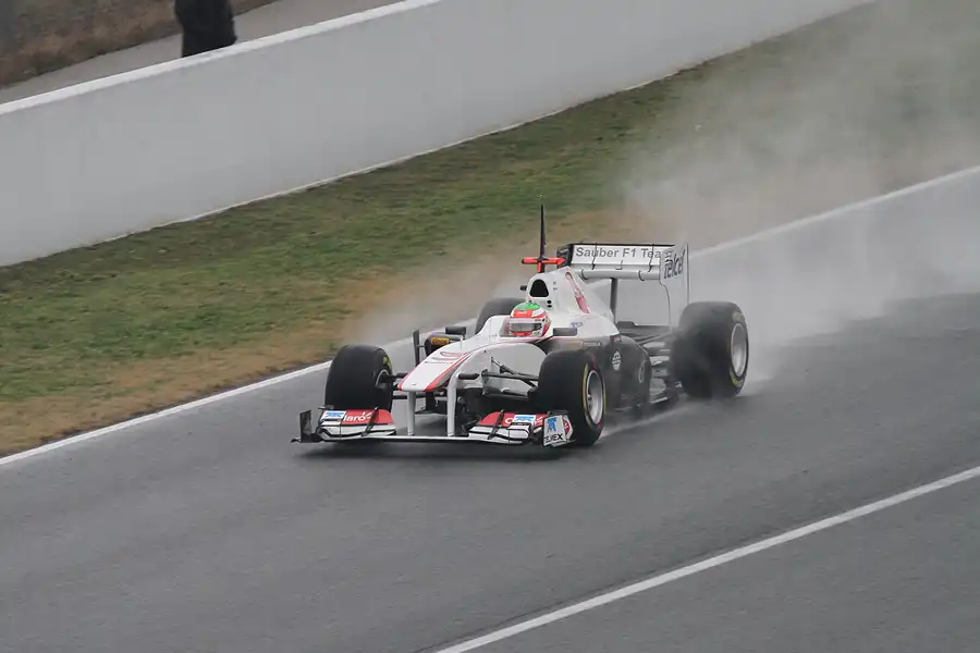 200 | 2011 | Barcelona | Sauber-Ferrari C30 | Sergio Perez | © carsten riede fotografie