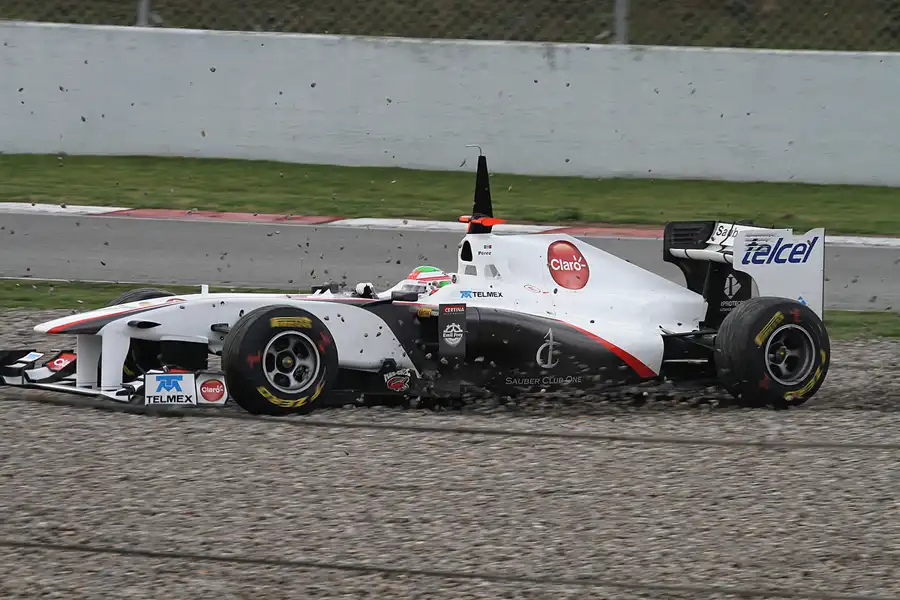 204 | 2011 | Barcelona | Sauber-Ferrari C30 | Sergio Perez | © carsten riede fotografie
