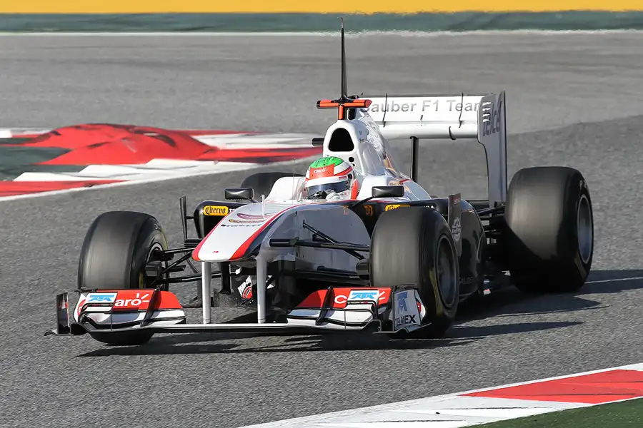 210 | 2011 | Barcelona | Sauber-Ferrari C30 | Sergio Perez | © carsten riede fotografie