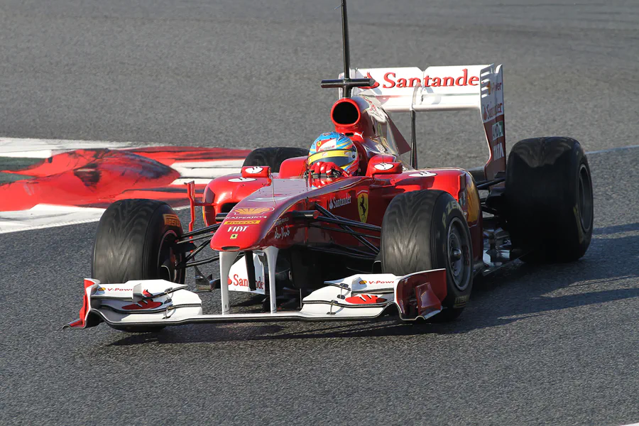 001 | 2011 | Barcelona | Ferrari 150° Italia | Fernando Alonso | © carsten riede fotografie