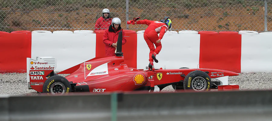 015 | 2011 | Barcelona | Ferrari 150° Italia | Felipe Massa | © carsten riede fotografie
