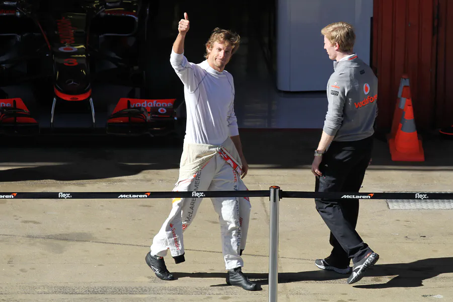 111 | 2011 | Barcelona | McLaren | Jenson Button | © carsten riede fotografie