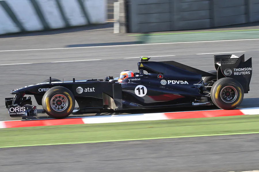 241 | 2011 | Barcelona | Williams-Cosworth FW33 | Rubens Barrichello | © carsten riede fotografie