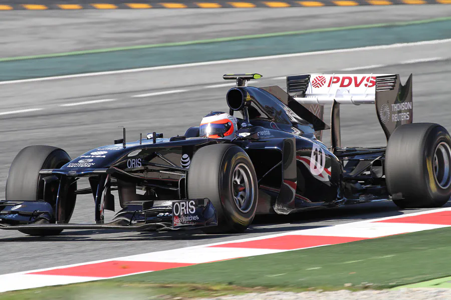 244 | 2011 | Barcelona | Williams-Cosworth FW33 | Rubens Barrichello | © carsten riede fotografie