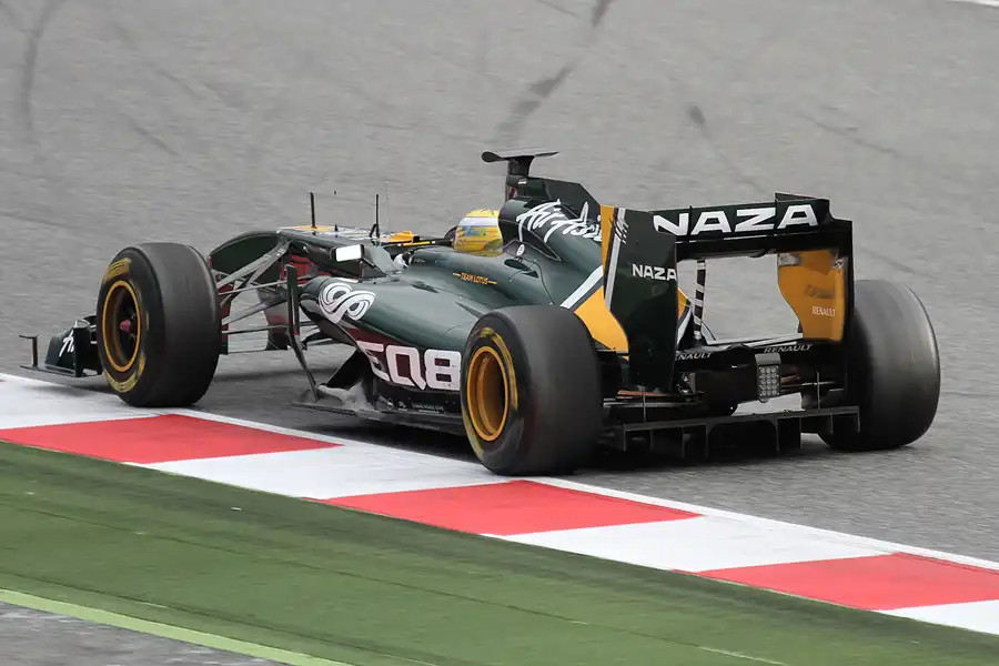 086 | 2011 | Barcelona | Lotus-Renault T128 | Luiz Razia | © carsten riede fotografie