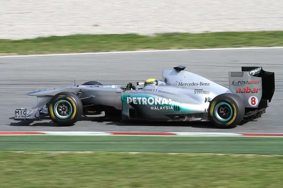 156 | 2011 | Barcelona | Mercedes Benz W02 | Nico Rosberg | © carsten riede fotografie