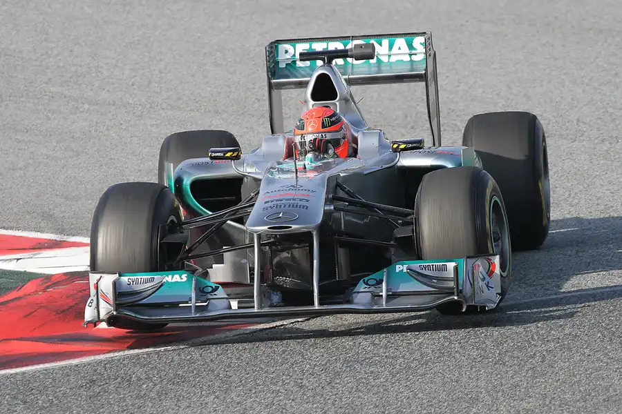 163 | 2011 | Barcelona | Mercedes Benz W02 | Michael Schumacher | © carsten riede fotografie