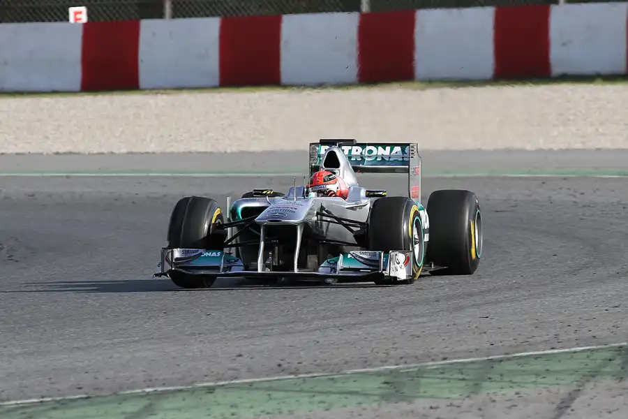 167 | 2011 | Barcelona | Mercedes Benz W02 | Michael Schumacher | © carsten riede fotografie