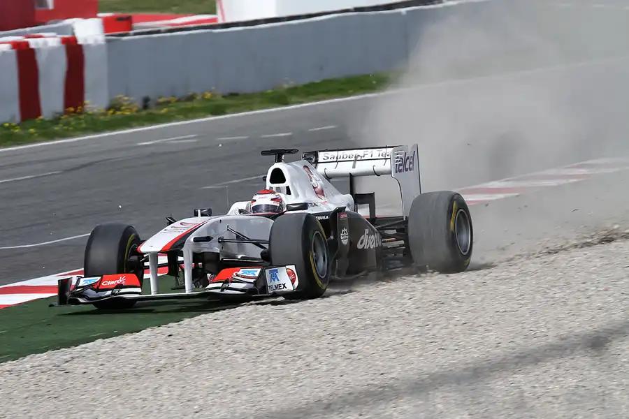 237 | 2011 | Barcelona | Sauber-Ferrari C30 | Kamui Kobayashi | © carsten riede fotografie