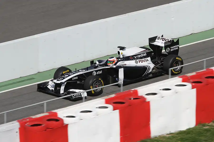290 | 2011 | Barcelona | Williams-Cosworth FW33 | Rubens Barrichello | © carsten riede fotografie